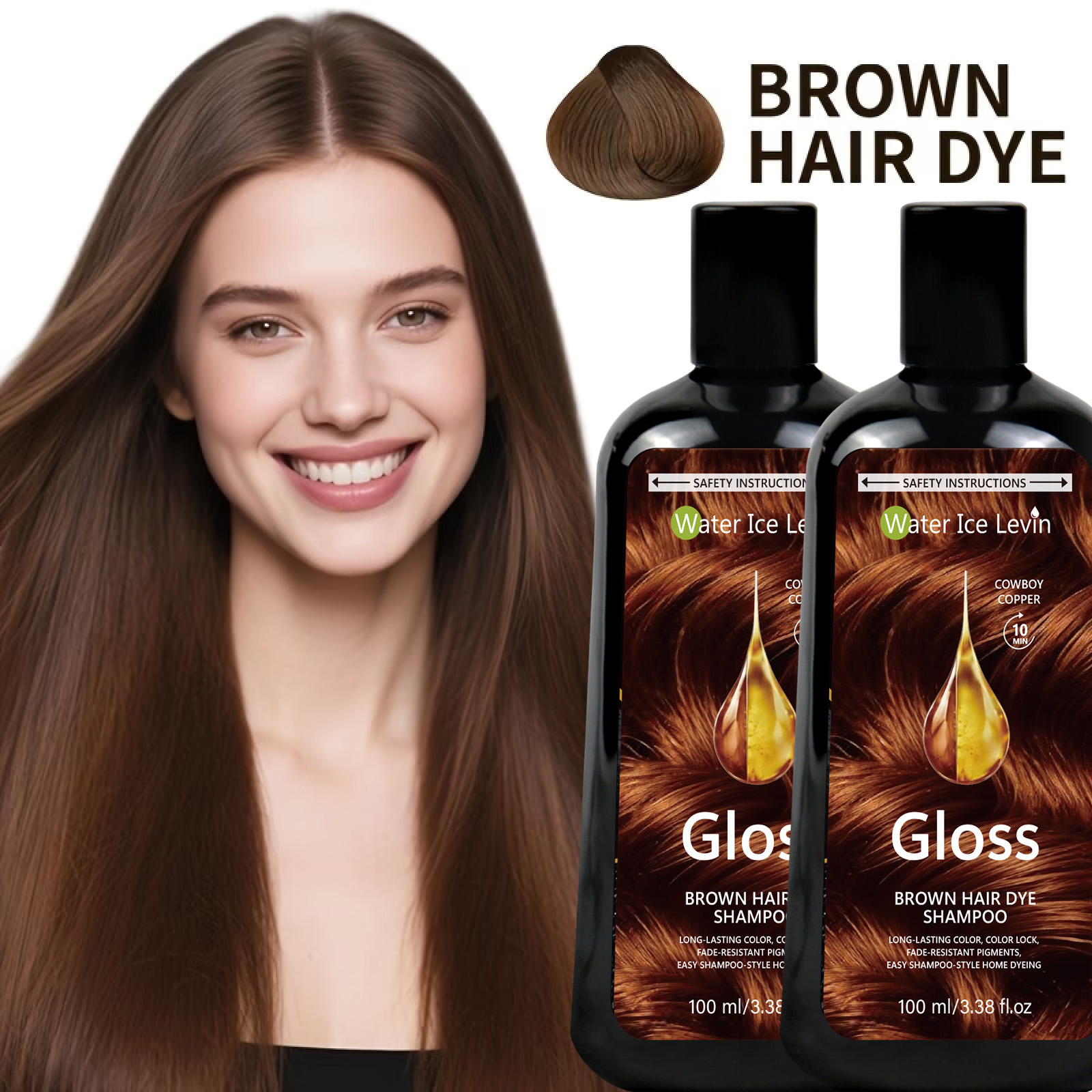 Kahverengi Saç Boyası Şampuanı - Hair Spray Color incelemesi ve fiyatı