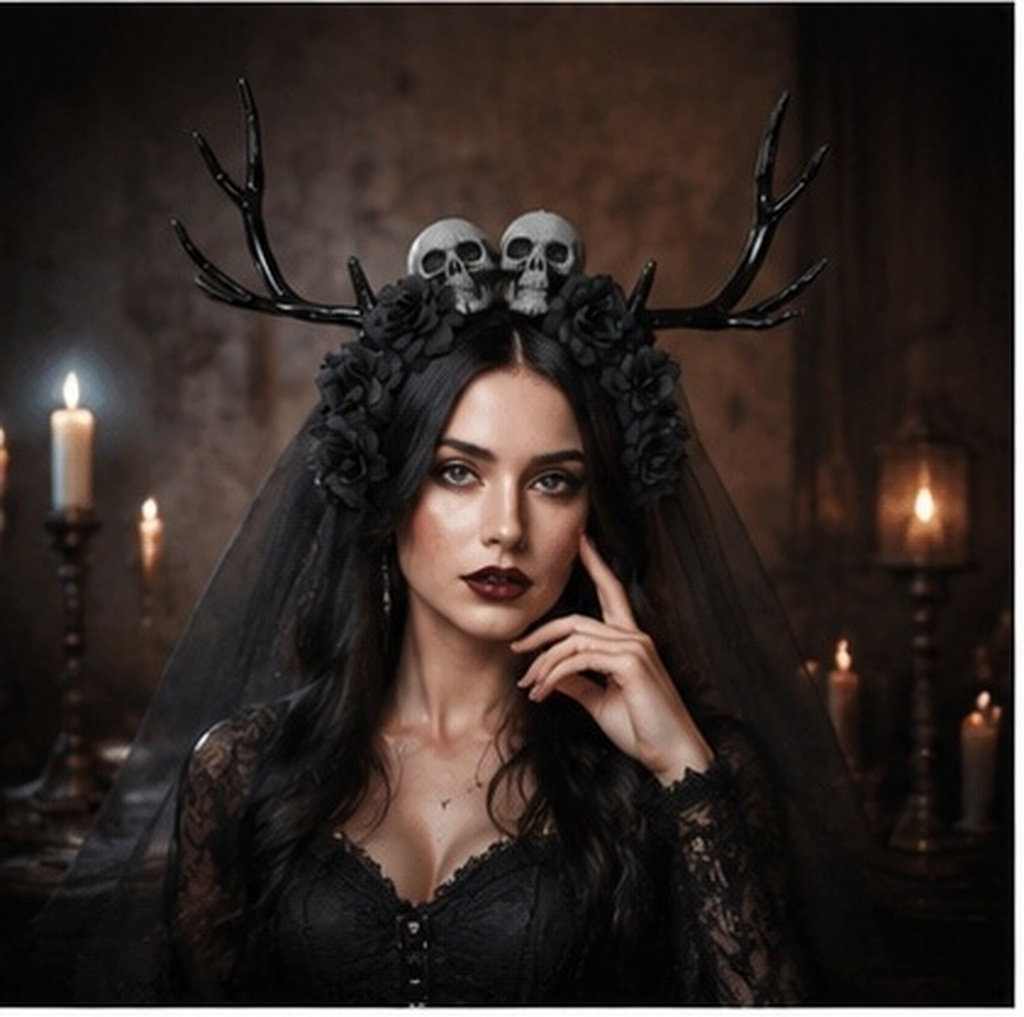 Kadınlar için Antler Taç, Cadı - Easy Cosplay Prop incelemesi ve fiyatı